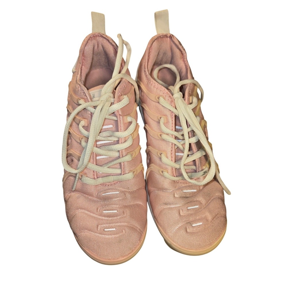 Nike Air VaporMax Plus Pink White Sneakers Womens 6.5 Running Shoes Low Top